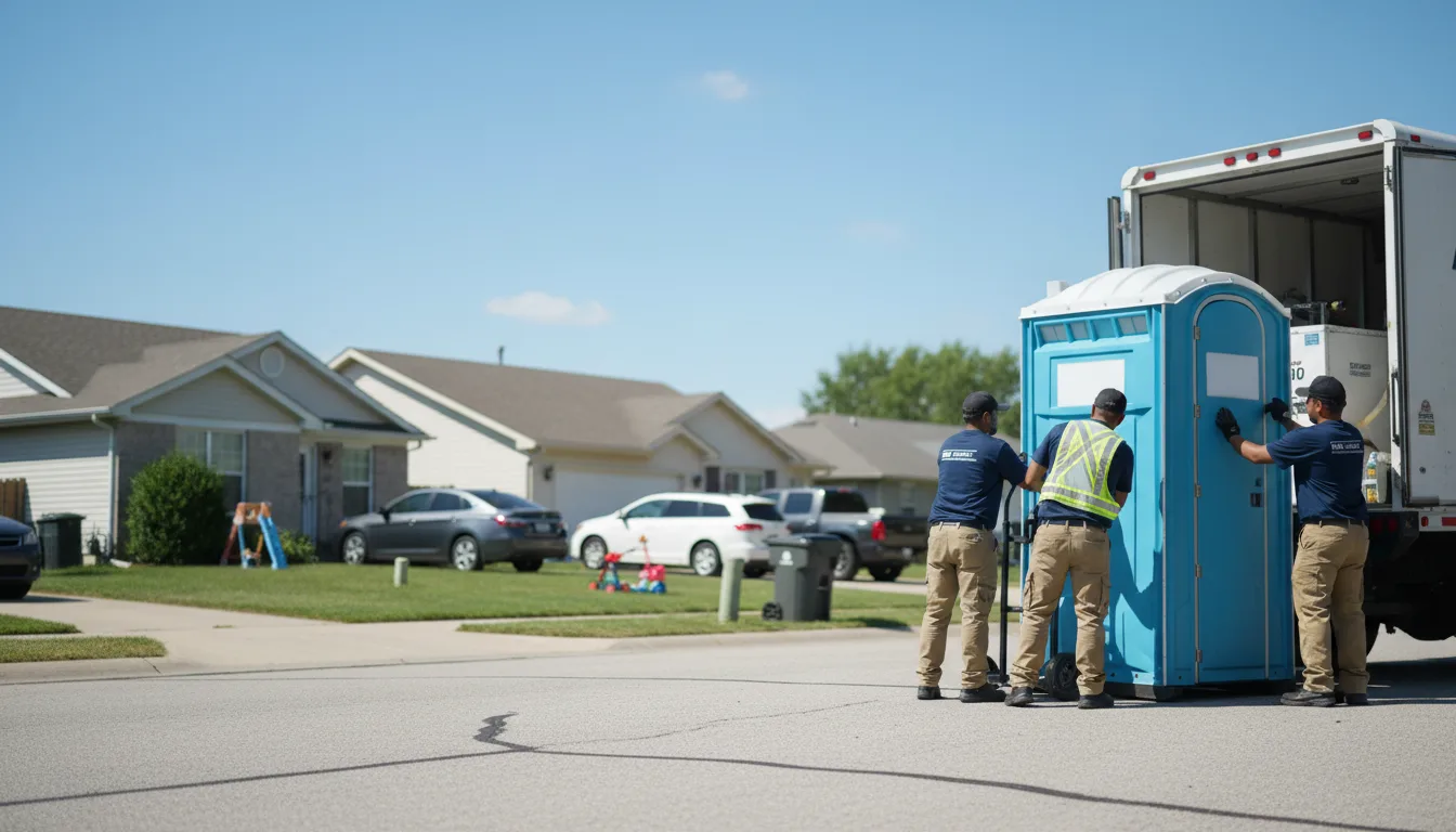 Standard Porta Potty Rentals in Hines, IL near me